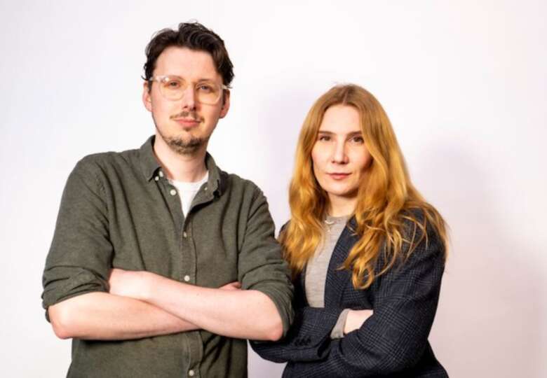 Viktor Ahldén och Alexandra Sannemalm. Foto: Lisa Florin/Bonnier News.