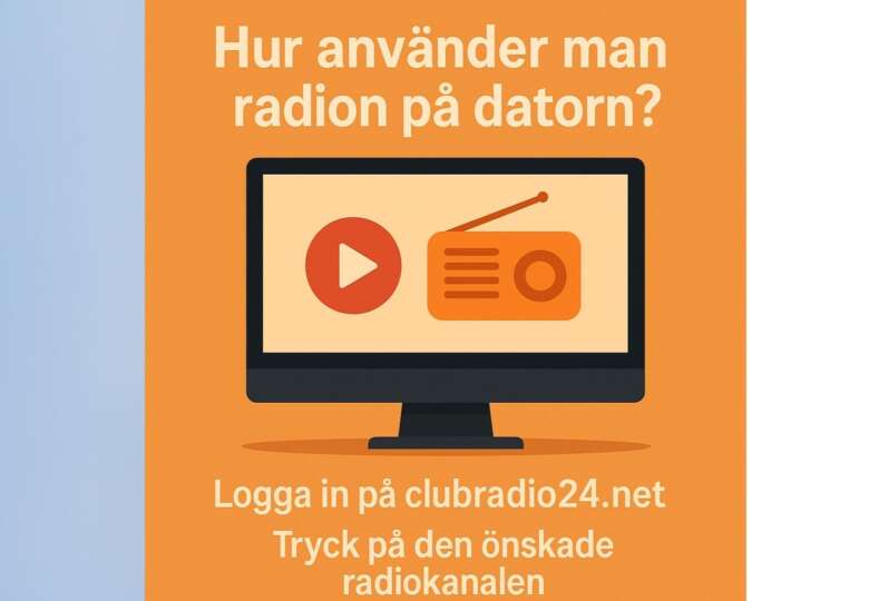 Hur använder man radion på datorn? Komplett guide för att lyssna online